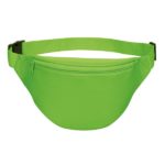 Apple Green Zipper Fanny Pack
