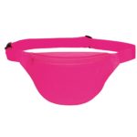 Neon Pink Zipper fanny pack