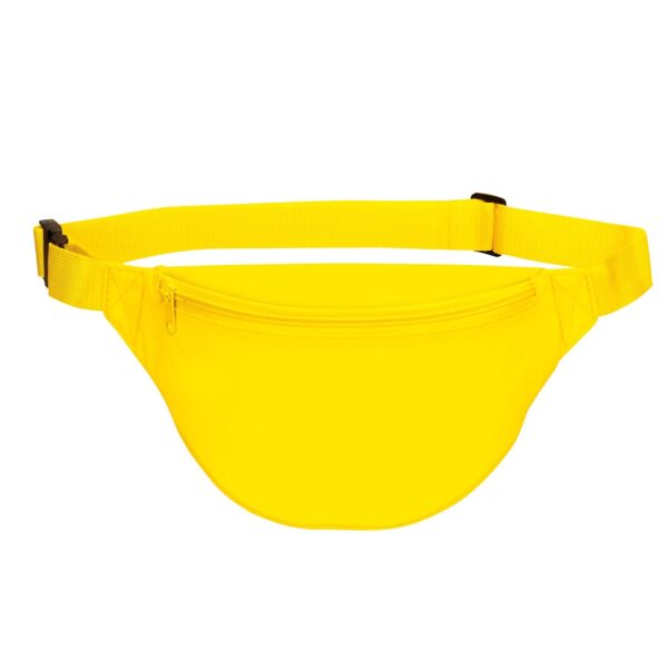 Neon Yellow Zipper Fanny Pack