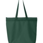 Forest Front High Liberty Bags; Recycled Zippered Tote