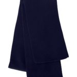 Navy Side High Sportsman Knit Scarf
