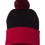 Sportsman Pom Pom Knit Beanie