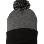 Sportsman Pom Pom Knit Beanie