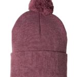 Sportsman Pom Pom Knit Beanie