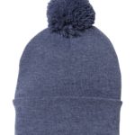 Sportsman Pom Pom Knit Beanie