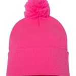 Sportsman Pom Pom Knit Beanie