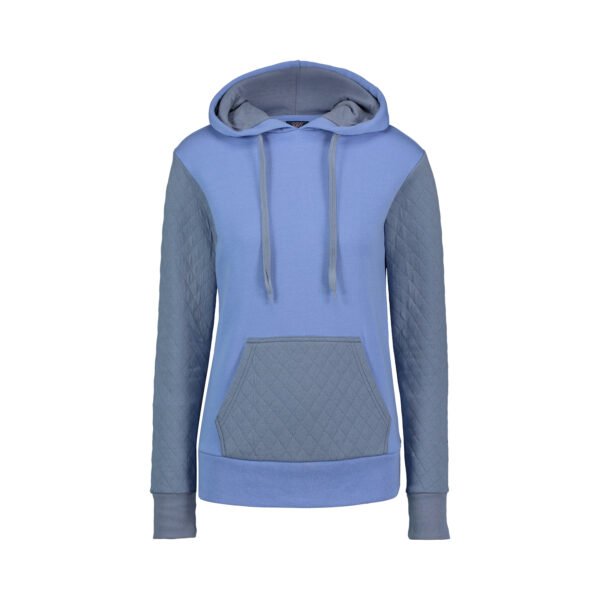 MV Sports Cloud Fleece Quilted Hooded Sweatshirt