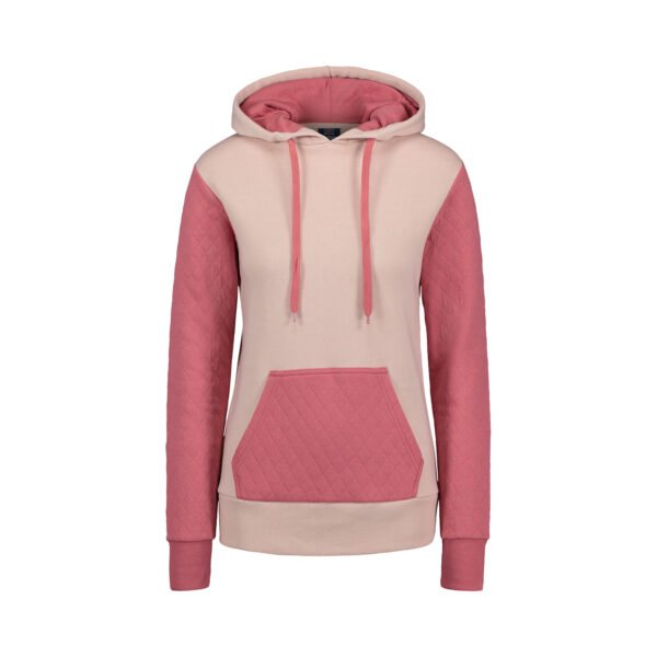 MV Sports Cloud Fleece Quilted Hooded Sweatshirt