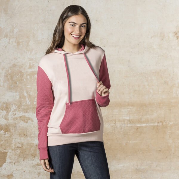 Cloud Fleece Quilted Hooded Sweatshirt