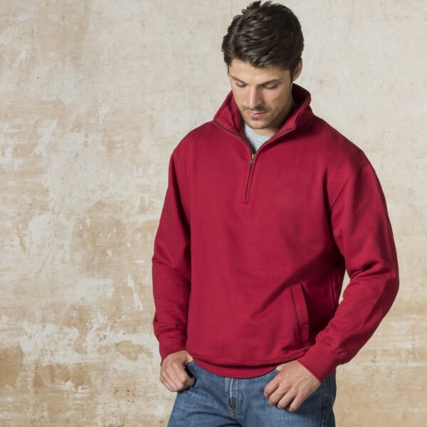 MV Sports Fundamental Fleece Quarter Zip Sweatshirt