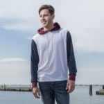 MV Sports Dean Peached Jersey Hooded Long Sleeve T