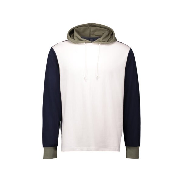 MV Sports Dean Peached Jersey Hooded Long Sleeve T