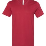 BELLA + CANVAS Unisex Jersey V-Neck T-Shirt