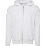 BELLA + CANVAS Unisex Sponge Fleece Full-Zip Hoodie