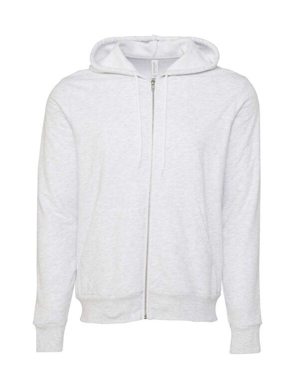 BELLA + CANVAS Unisex Sponge Fleece Full-Zip Hoodie