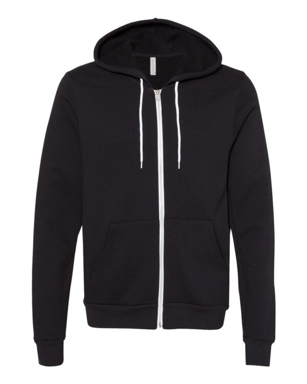 BELLA + CANVAS Unisex Sponge Fleece Full-Zip Hoodie