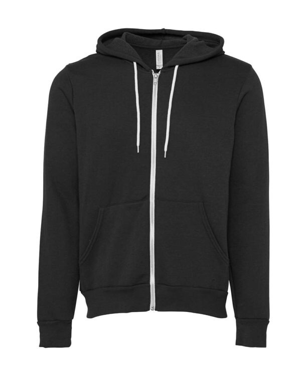 BELLA + CANVAS Unisex Sponge Fleece Full-Zip Hoodie