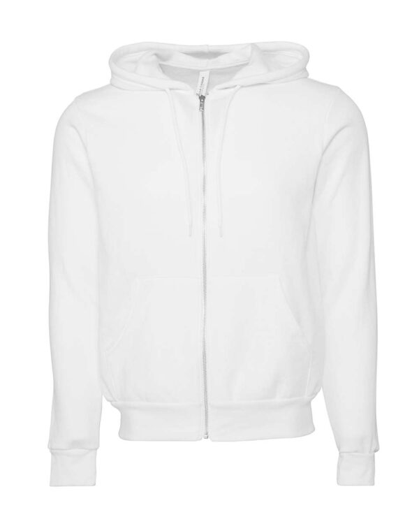 BELLA + CANVAS Unisex Sponge Fleece Full-Zip Hoodie