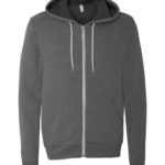 BELLA + CANVAS Unisex Sponge Fleece Full-Zip Hoodie