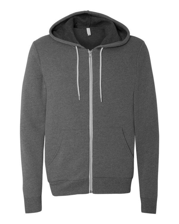 BELLA + CANVAS Unisex Sponge Fleece Full-Zip Hoodie