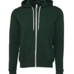 BELLA + CANVAS Unisex Sponge Fleece Full-Zip Hoodie