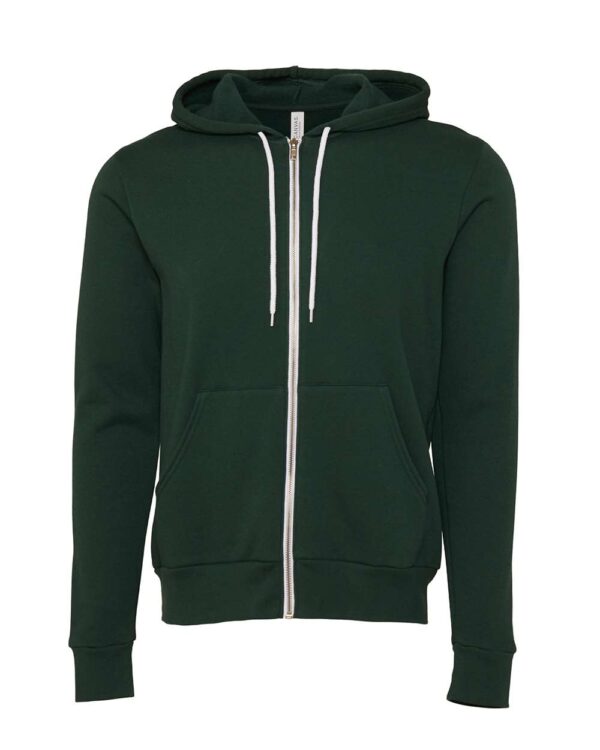 BELLA + CANVAS Unisex Sponge Fleece Full-Zip Hoodie