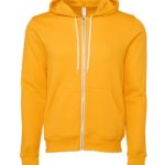 BELLA + CANVAS Unisex Sponge Fleece Full-Zip Hoodie