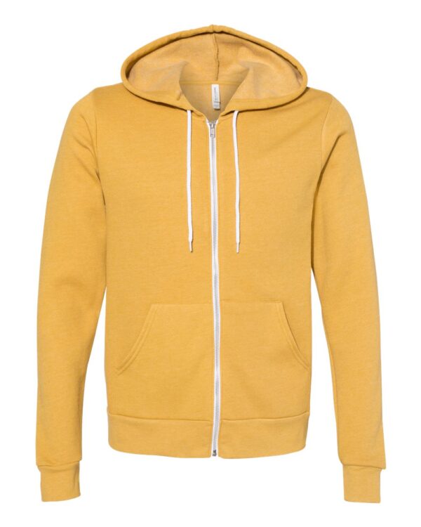 BELLA + CANVAS Unisex Sponge Fleece Full-Zip Hoodie