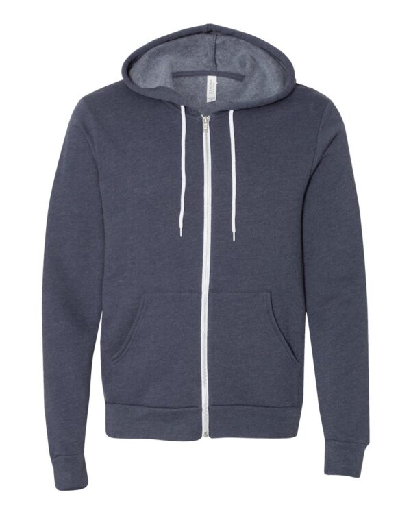 BELLA + CANVAS Unisex Sponge Fleece Full-Zip Hoodie