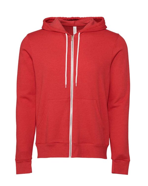 BELLA + CANVAS Unisex Sponge Fleece Full-Zip Hoodie