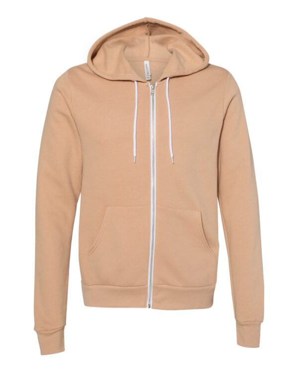 BELLA + CANVAS Unisex Sponge Fleece Full-Zip Hoodie