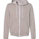 BELLA + CANVAS Unisex Sponge Fleece Full-Zip Hoodie
