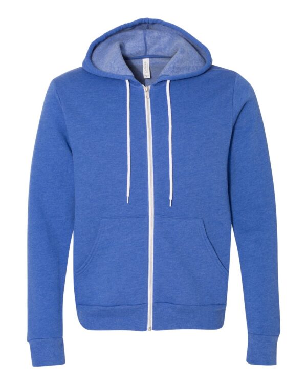BELLA + CANVAS Unisex Sponge Fleece Full-Zip Hoodie