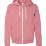 BELLA + CANVAS Unisex Sponge Fleece Full-Zip Hoodie