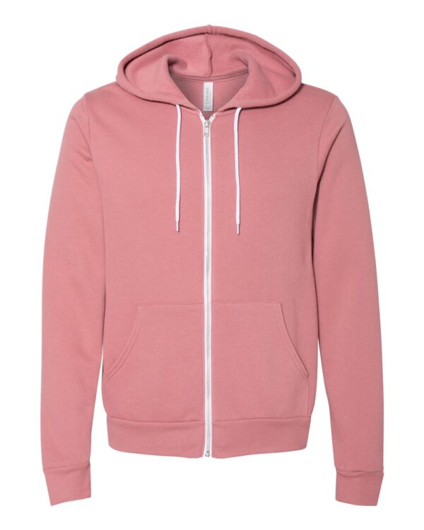 BELLA + CANVAS Unisex Sponge Fleece Full-Zip Hoodie