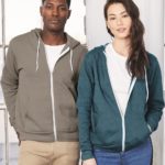 BELLA + CANVAS Unisex Sponge Fleece Full-Zip Hoodie
