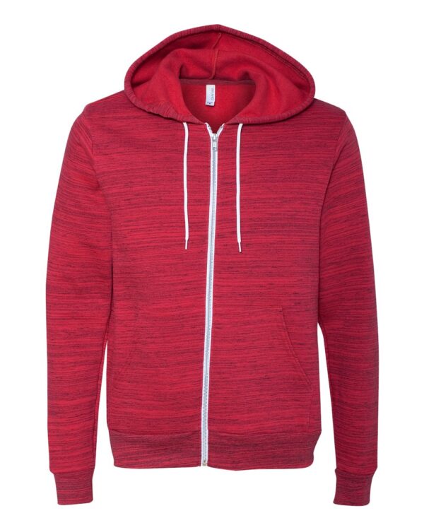 BELLA + CANVAS Unisex Sponge Fleece Full-Zip Hoodie