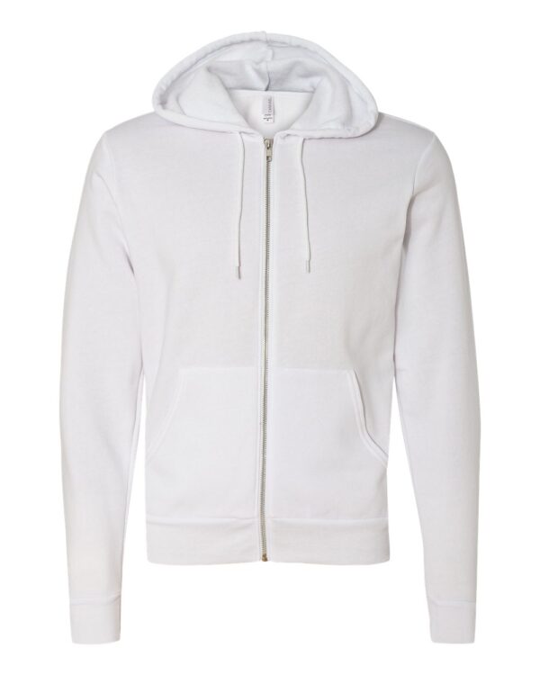 BELLA + CANVAS Unisex Sponge Fleece Full-Zip Hoodie