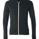 BELLA + CANVAS Unisex Triblend Full-Zip Lightweight Hoodie