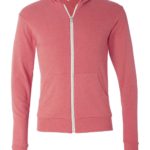 BELLA + CANVAS Unisex Triblend Full-Zip Lightweight Hoodie