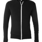 BELLA + CANVAS Unisex Triblend Full-Zip Lightweight Hoodie
