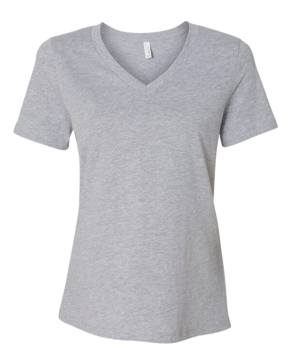 BELLA + CANVAS Women’s Relaxed Jersey V-Neck T-Shirt