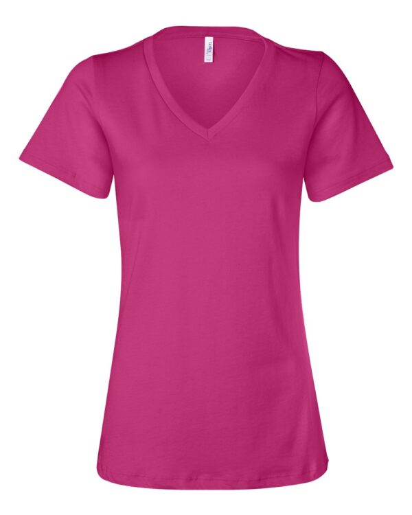 BELLA + CANVAS Women’s Relaxed Jersey V-Neck T-Shirt