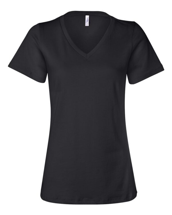 BELLA + CANVAS Women’s Relaxed Jersey V-Neck T-Shirt