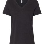 BELLA + CANVAS Women’s Relaxed Jersey V-Neck T-Shirt