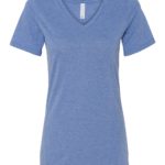 BELLA + CANVAS Women’s Relaxed Jersey V-Neck T-Shirt