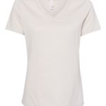 BELLA + CANVAS Women’s Relaxed Jersey V-Neck T-Shirt