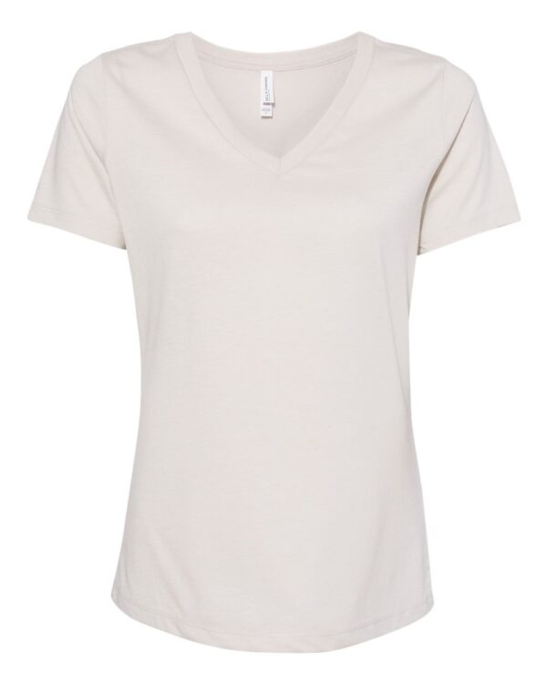 BELLA + CANVAS Women’s Relaxed Jersey V-Neck T-Shirt