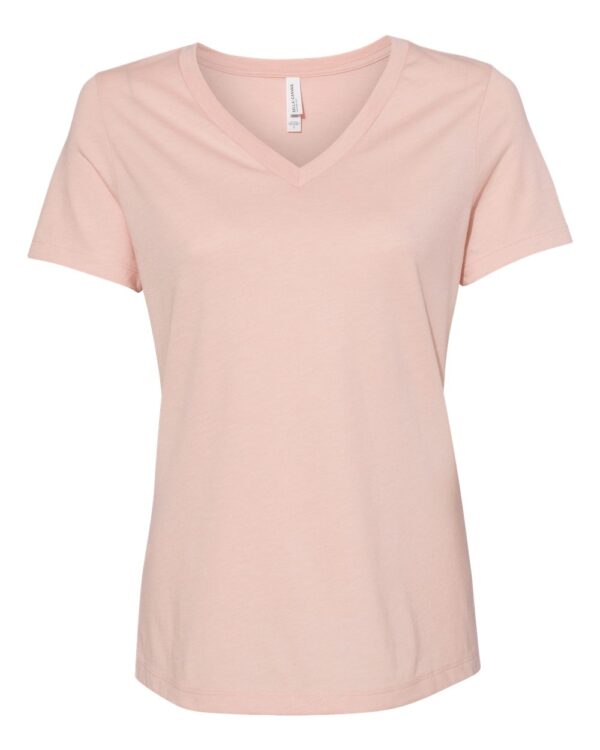 BELLA + CANVAS Women’s Relaxed Jersey V-Neck T-Shirt
