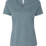 BELLA + CANVAS Women’s Relaxed Jersey V-Neck T-Shirt
